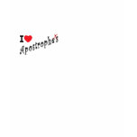 Possessive Apostrophe Female Tee Shirt
