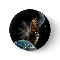 "POSSIBILITIES" Bald Eagle Motivational Gifts buttons