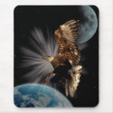 "POSSIBILITIES" Bald Eagle Motivational Gifts mousepads by HANDPRINTS "POSSIBILITIES" Bald Eagle Motivational Gifts mousepads