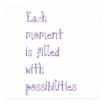 Possibilities posters