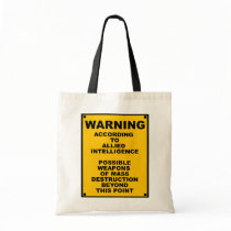 Sinal de aviso possível da paródia do ~ de WMD bolsas by SupersonicMonkey Sinal de aviso possível da paródia do ~ de WMD bolsas