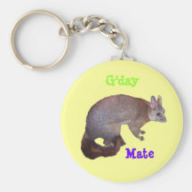 Possum Keychain