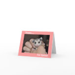 Possum Thank you card