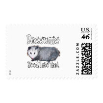 Possums Need Love Too Postage Stamps