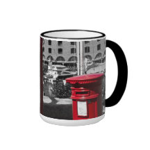 Post Box Phone box Mug