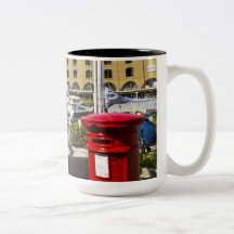 Post Box Phone box Mugs