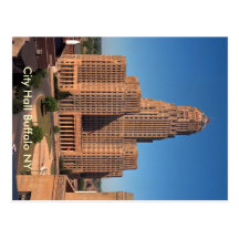 Post Card - City Hall Buffalo NY