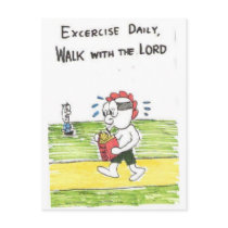 Post Card - Funny church signs postcards