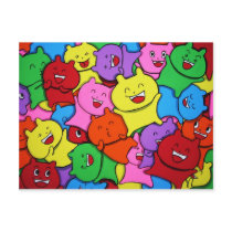 Post Card- I Love Yummy! postcards by studioyumi Post Card- I Love Yummy! postcards