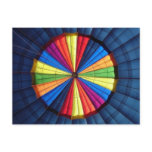Post Card Inside Hot Air Balloon postcards