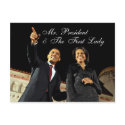Post Card Mr. President & The First Lady postcards by saywhatwear Post Card Mr. President & The First Lady postcards
