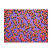 Post Card - Pink Cell- postcards by studioyumi Post Card - Pink Cell- postcards