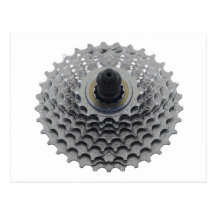 Post Card with Bike Sprocket