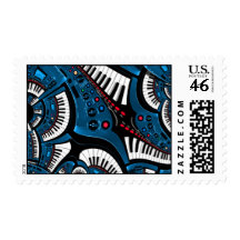 Post It Loud Postage Stamp