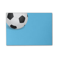 Post-it-Notes-Soccer Ball Post-it® Notes