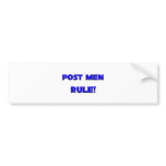 Post Men Rule! Bumper Sticker