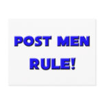 Post Men Rule! Postcard