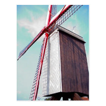 Post mill sails postcards