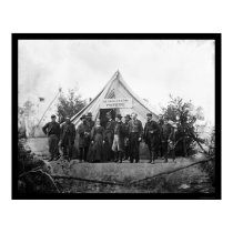Post Office Headquarters in Falmouth, VA 1863 posters