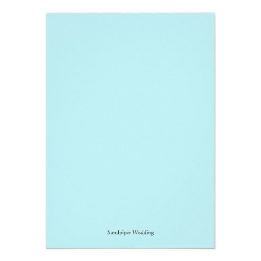 Post Wedding Reception Only Tropical Invites