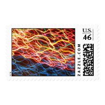 Postage - Abstract Multi-Color