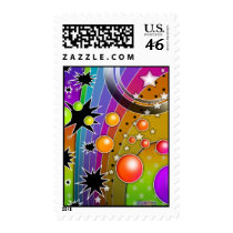 Postage - BIG BANG BLACK HOLES POP ART