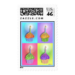 Postage - Birthday Cupcakes