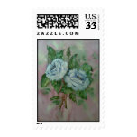 Postage Blue roses