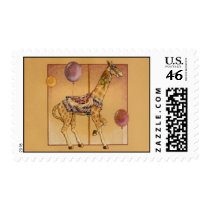 Postage - Carousel Giraffe