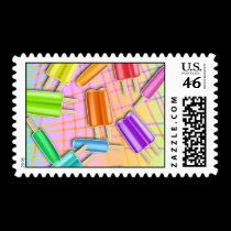 Postage - Chillaxin' Pop Sicles stamps