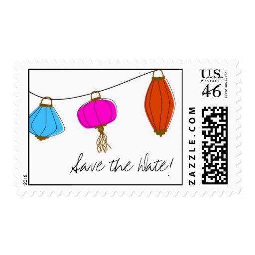 Postage Chinese Lanterns