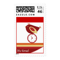 Postage for Around the Clock Showers (square env)