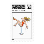 Postage - Girl in a Martini Glass, Olivia