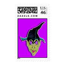 Postage - HALLOWEEN WITCH