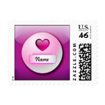 Postage icon heart love