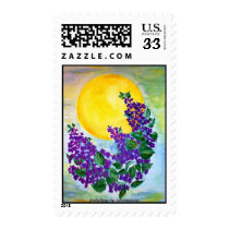 Postage Lilacs in Midsummersun postage