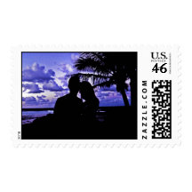 Postage Moonlight Lovers Send Love