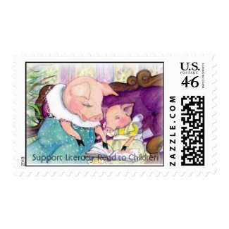 Postage Pigs Literacy, Support Literacy: Read t... stamp