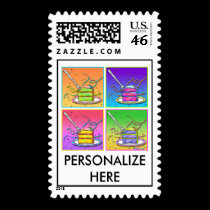 Postage - Pop Art Cake stamps