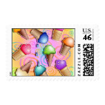 Postage - Pop Art Ice Cream Cones