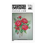 Postage Red Roses