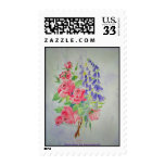 Postage Roses and Digitalis