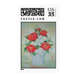 Postage Roses with Daises