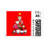 Postage Stamp - All Characters - Holiday Three