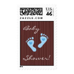 Postage stamp: Baby shower invitation Boy