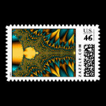 Postage Stamp: Classic Mandelbrot stamps