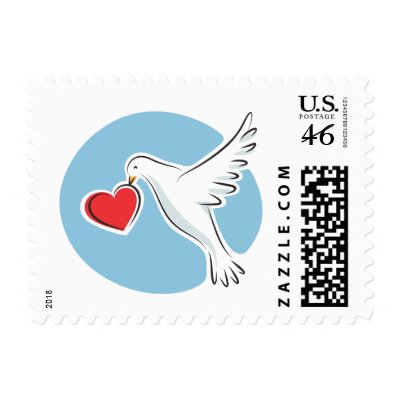 dove carrying heart
