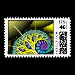 Postage Stamp: Fractal Art