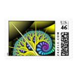 Postage Stamp: Fractal Art