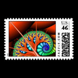 Postage Stamp: Fractal Art stamps